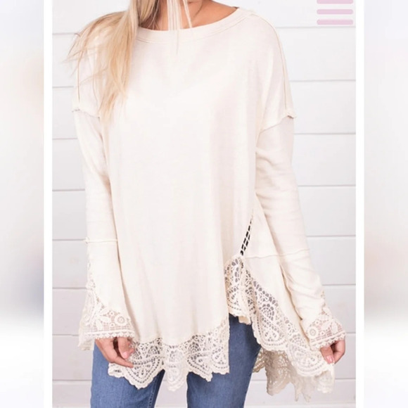 Free People Sparrow Tunic in Ivory - Picture 2 of 8